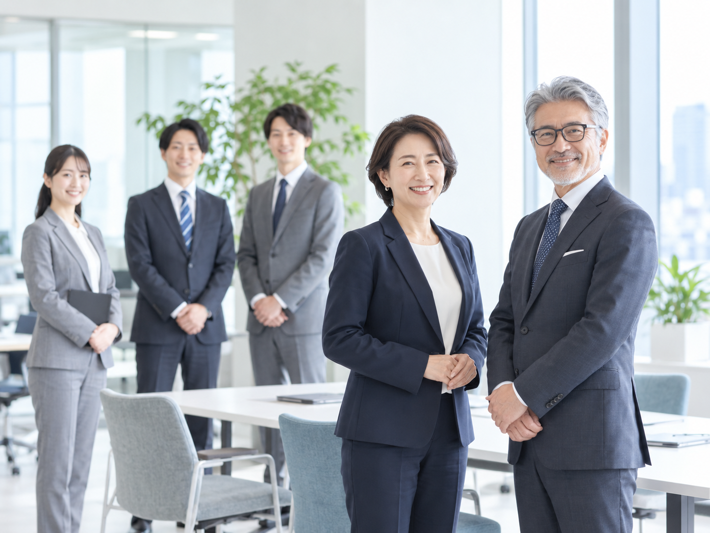 採用を支援するビジネスチーム